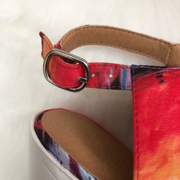 Wild Diva Platform Peep Toe Heels - Picture 6 of 8